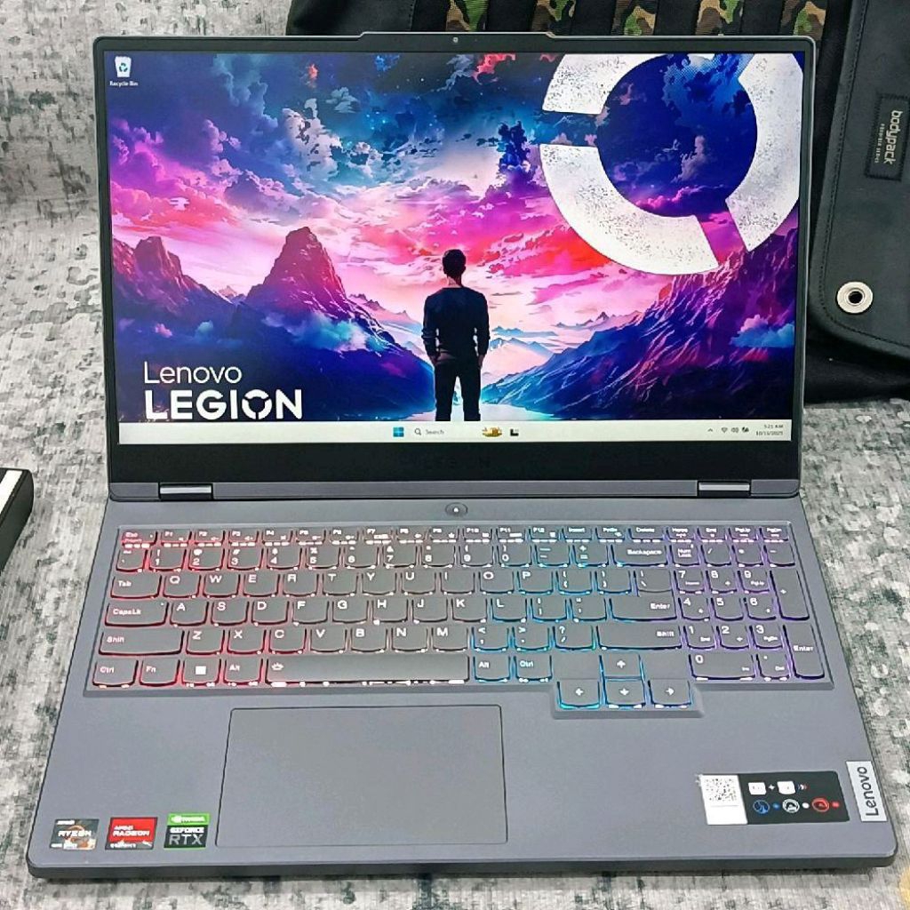 Lenovo Legion 5 Ryzen 5-6600H 16GB 512GB RTX 3050 Ti 4GB 95W FHD 165Hz RGB Like New