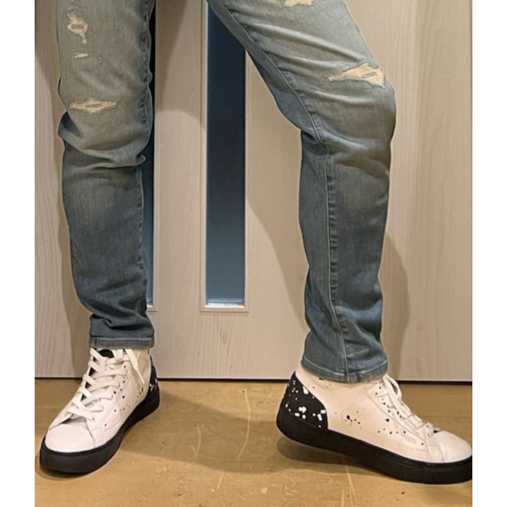 sepatu zara man splater