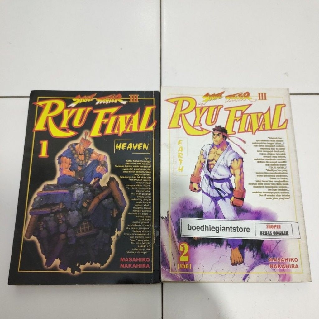 Komik Street Fighter III Ryu Final 1-2 tamat
