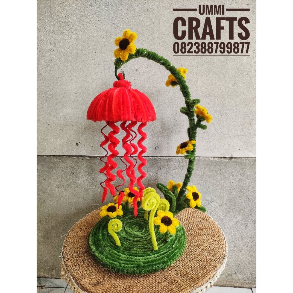 lampu tidur kawat bulu