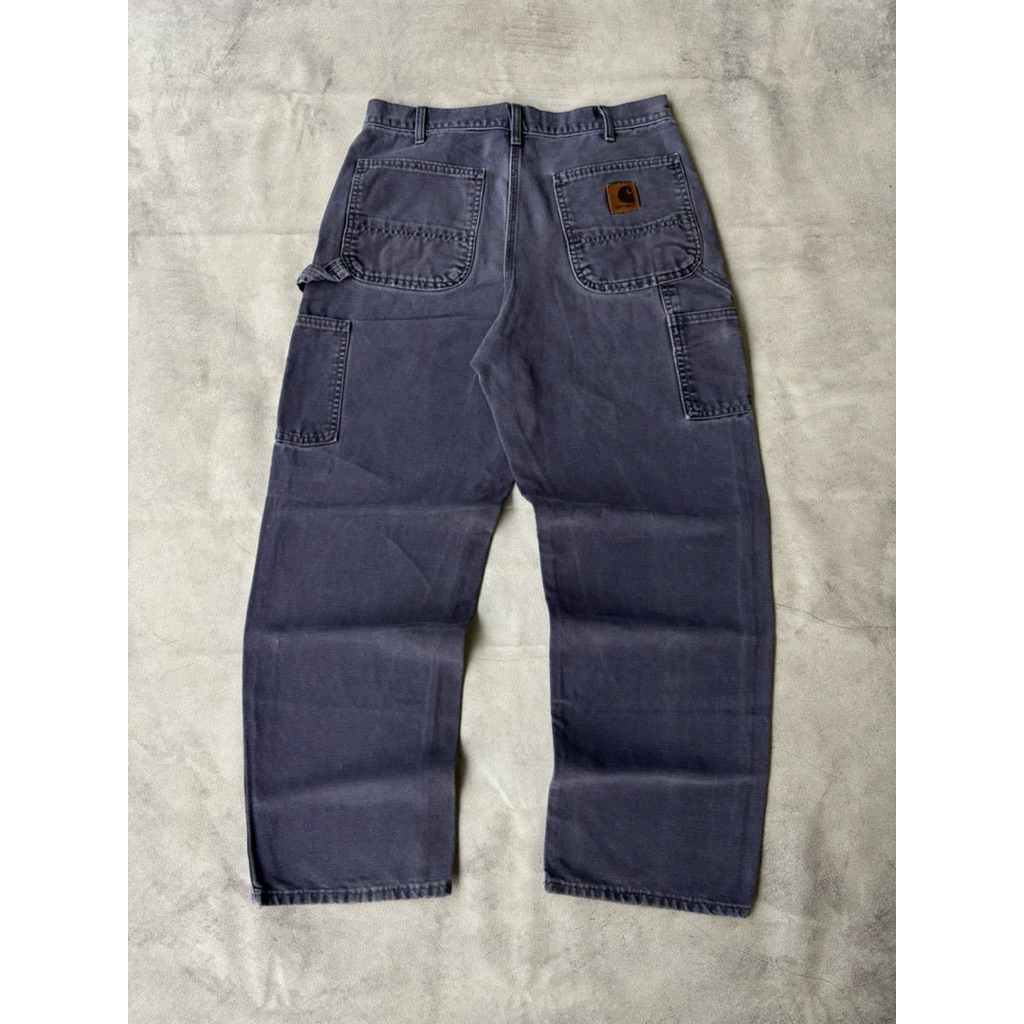 carhartt carpenter B11 ptb size 32 big logo vintage