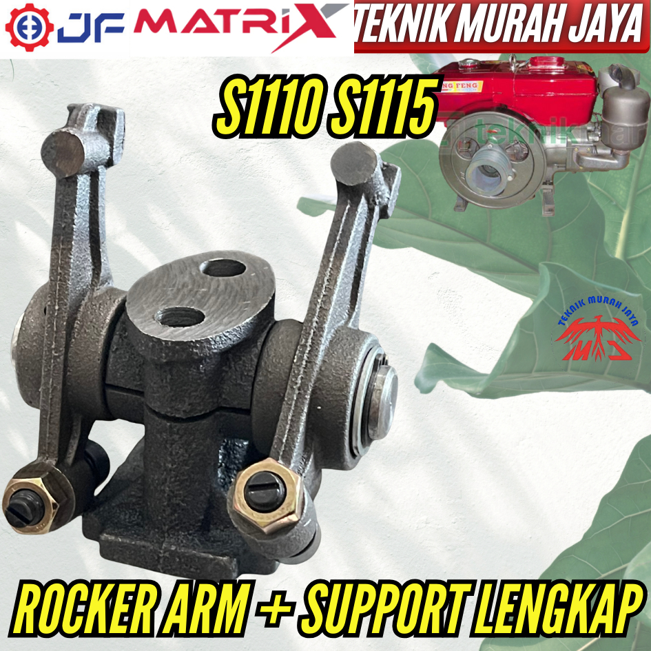JF ORI Rocker ARM + SUPPORT LENGKAP S195 S1100 S1110 S1115 12 PK 16 PK 20 PK 24 PK Komplit Pelatukan