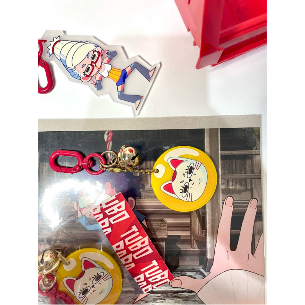 Dandadan turbo baba keychain bell