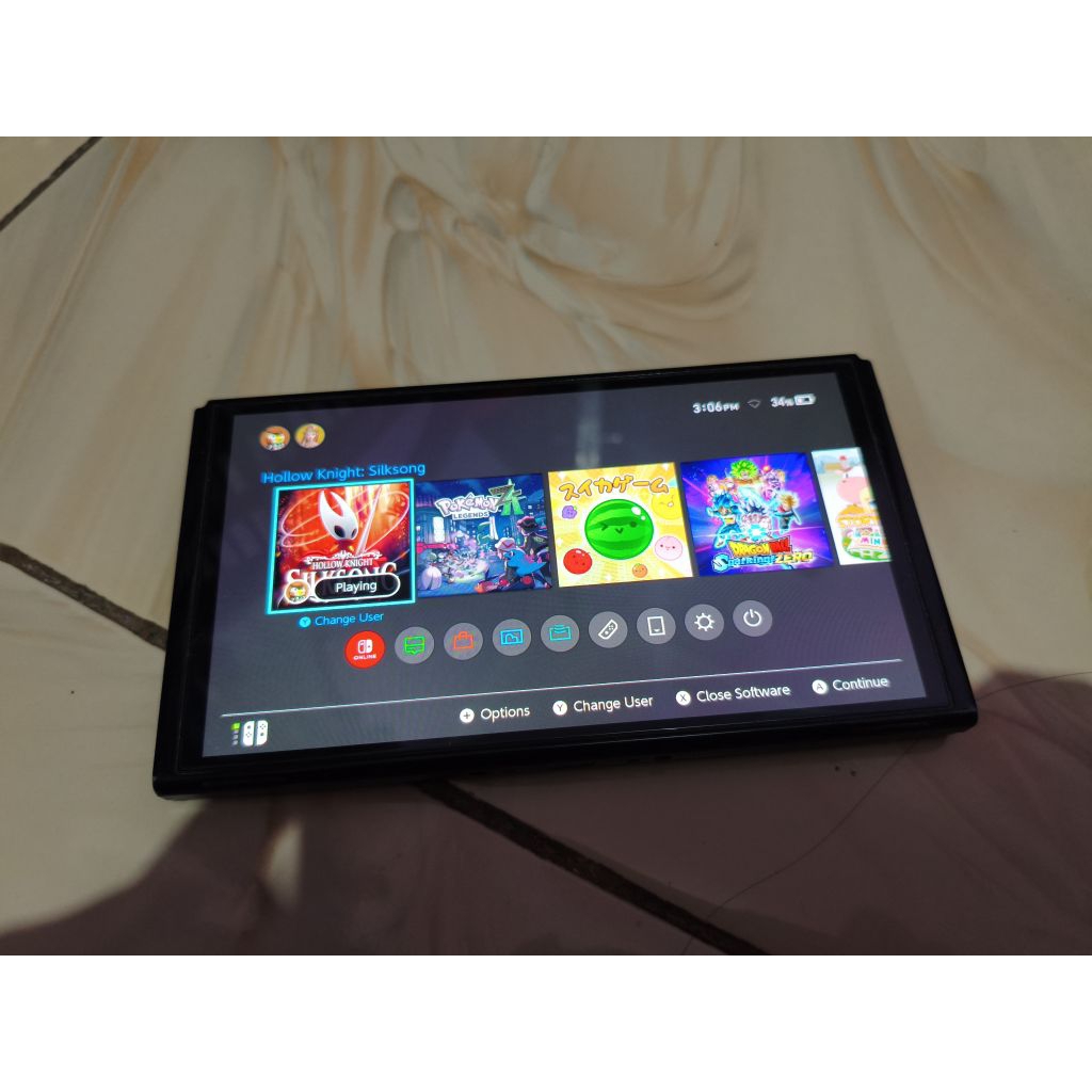 Nintendo Switch OLED SV edition CFW tablet only