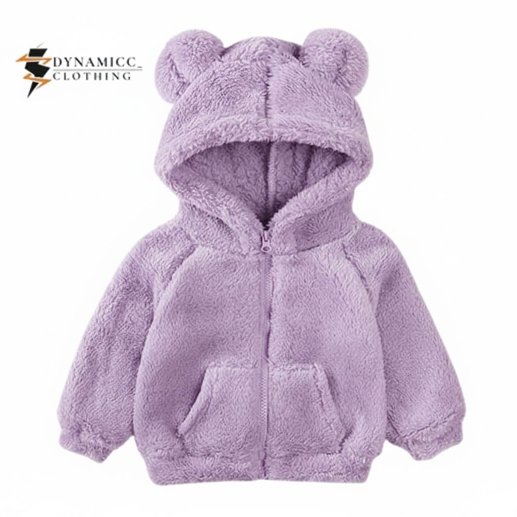 Jaket Sherpa Anak 1 sampai 14 tahun dynamicc_ | Jaket Anak Bulu Sherpa | Jaket Musim Dingin
