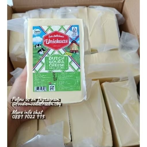 DUTCH GOUDA CHEESE UNIEKASS/ KEJU GOUDA BELANDA UNIEKASS