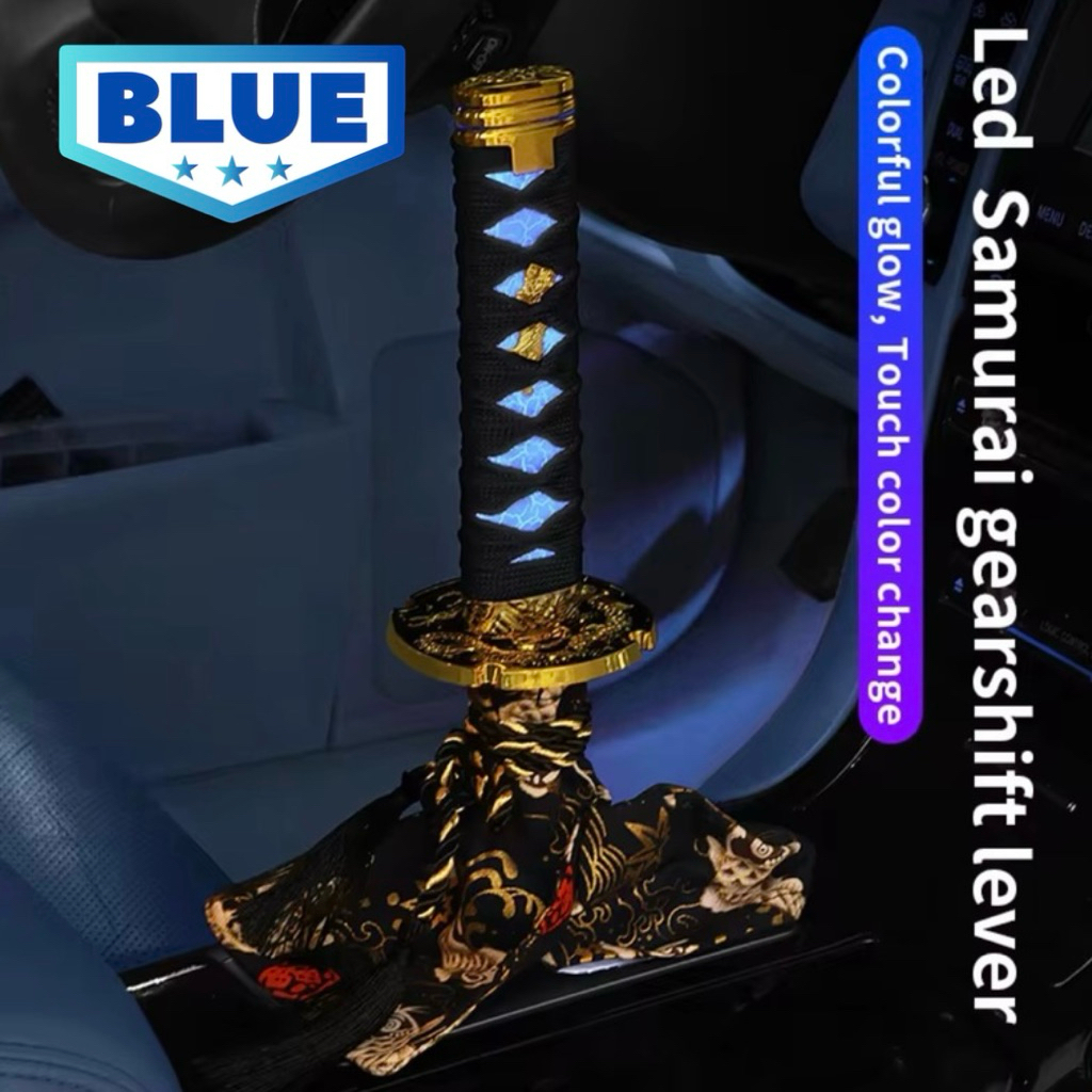 Tuas Mobil / Knob Persneling / Gear Shift Mobil Manual Model Katana LED Lampu
