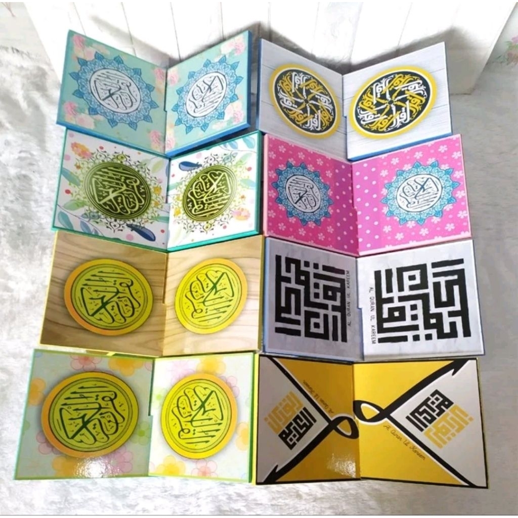 Rehal Alquran / Meja Alquran Karakter Kaligrafi