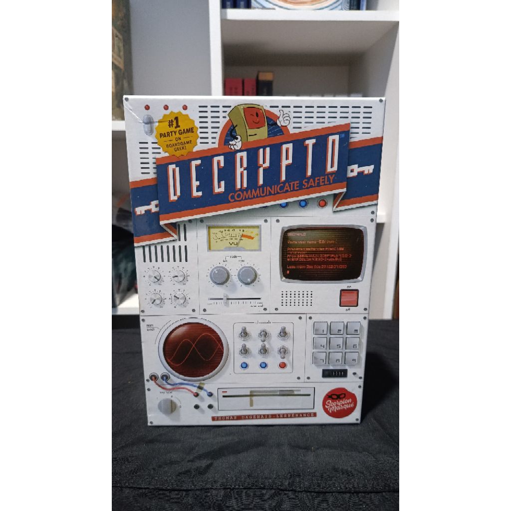 DECRYPTO BOARD GAME PRELOVED