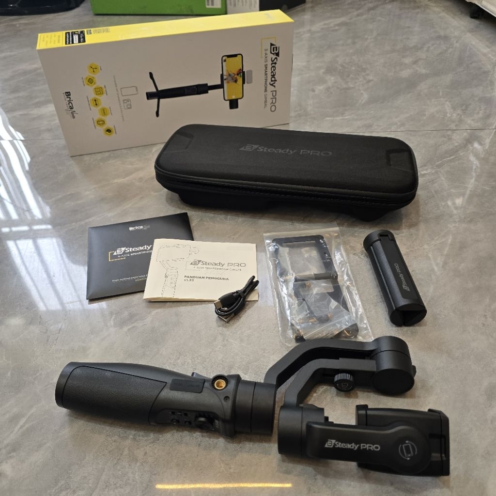 Second Gimbal BRICA B-Steady Pro 2024 Mulus Like New Normal 100% Cuma Pakai 2x