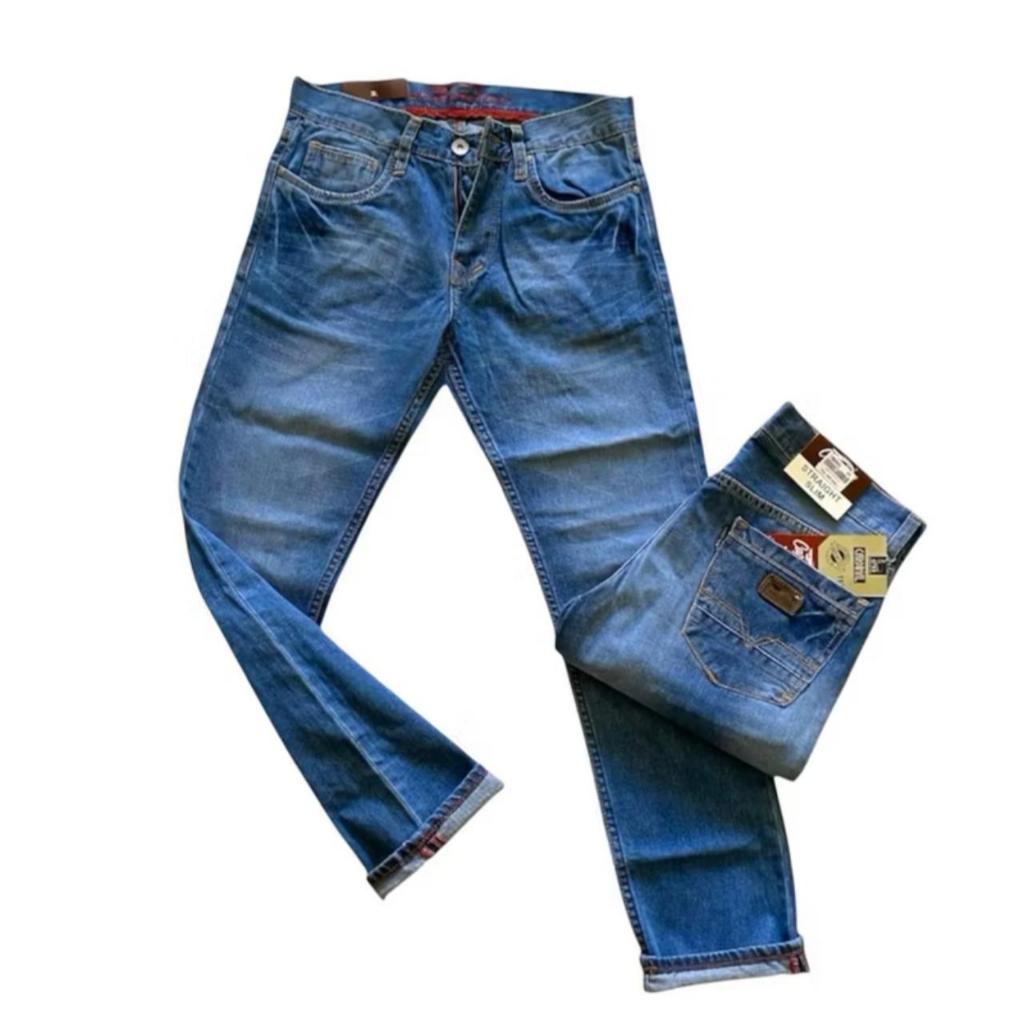 PROMO Celana Panjang Denim Pria Premium COD
