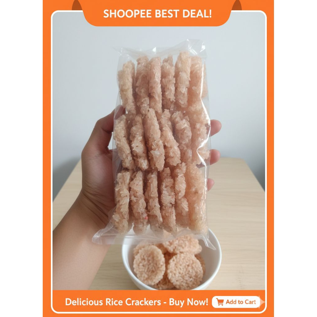 Rengginang Terasi Mentah/ Rengginang Ketan Mentah/ Rengginang Terasi Khas Bandung