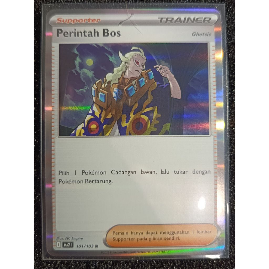 Pokemon Indonesia - PERINTAH BOS (RARE)