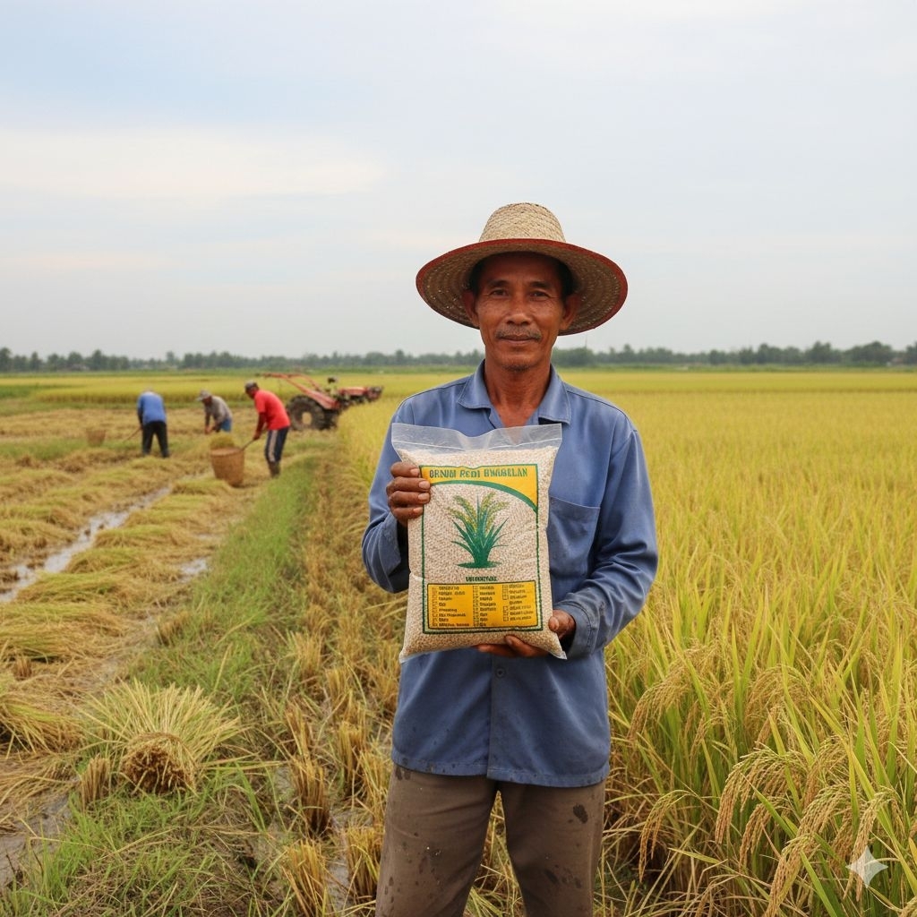 benih padi Mr 337 padi unggulan berkualitas Mr 337