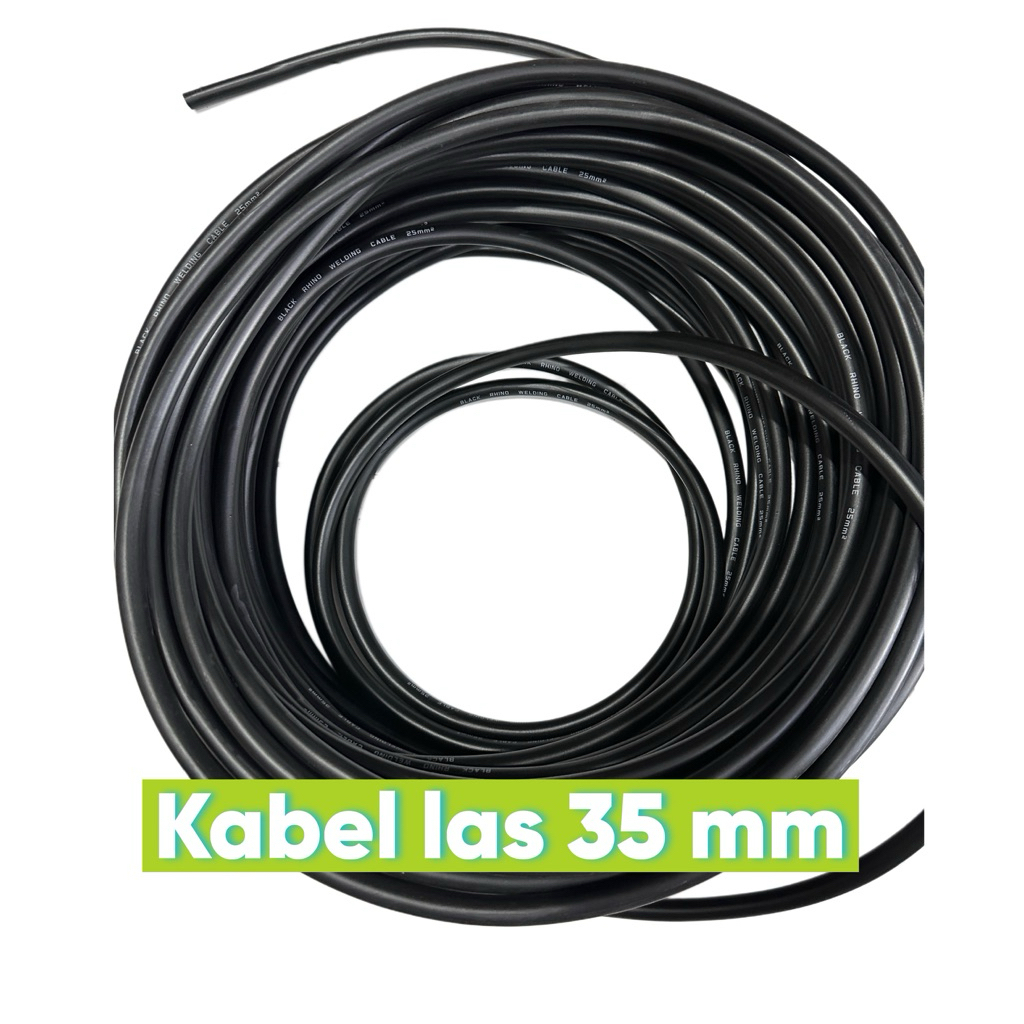 Kabel las 35 mm RHINO kabel trafo las listrik welding cable kabel las 450 watt 900 watt