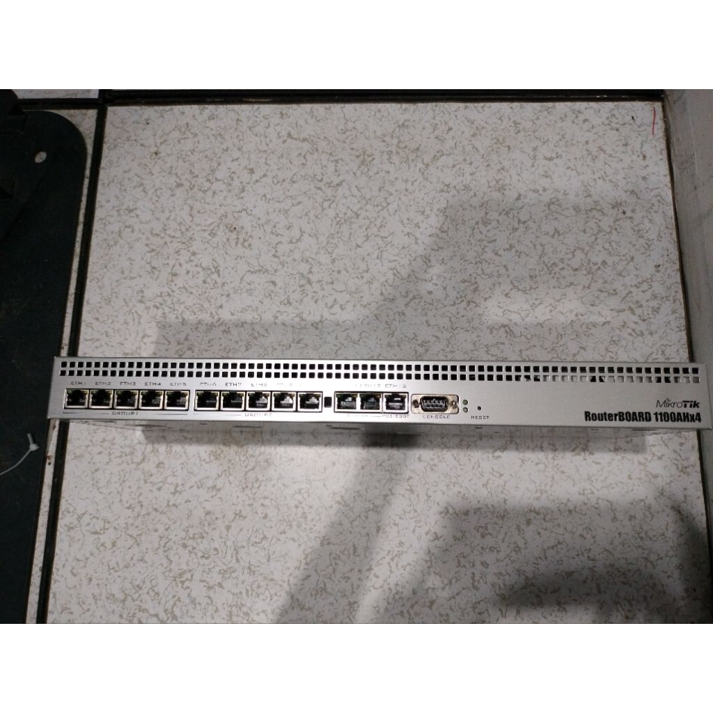 Mikrotik Rb1100AHx4 Second Bekas Normal Murah Mikrotik RouterBOARD 1100AHx4 Mikrotik Rb1100ahx4