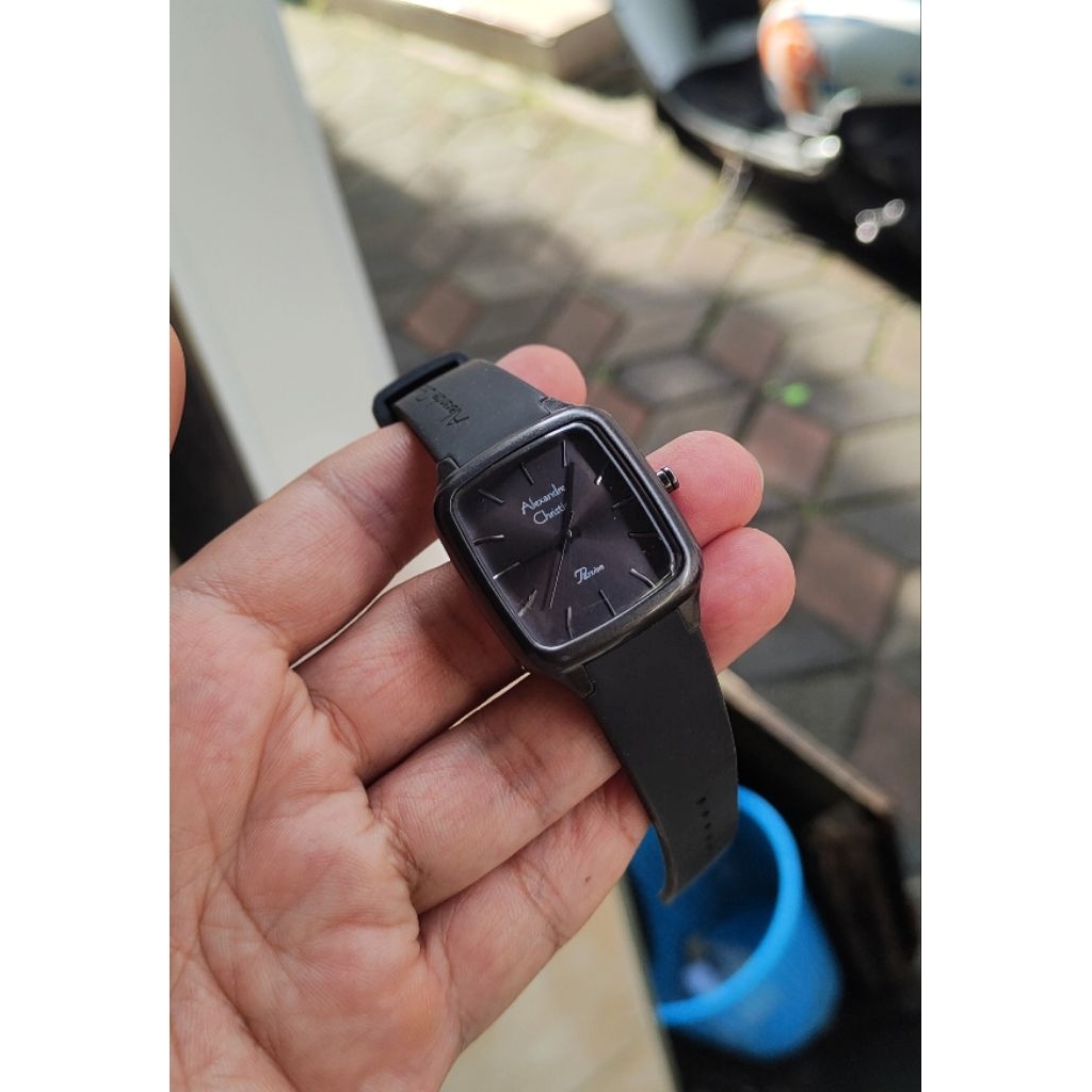 jam tangan original Alexandre Christie wanita second bekas