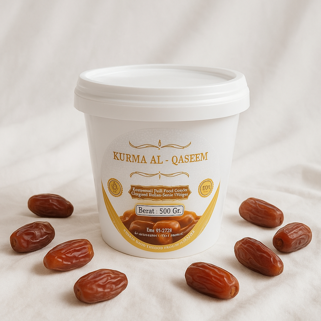 Kurma Al Qaseem Ember 500gr / Kurma Al Qaseem Ember 500gr