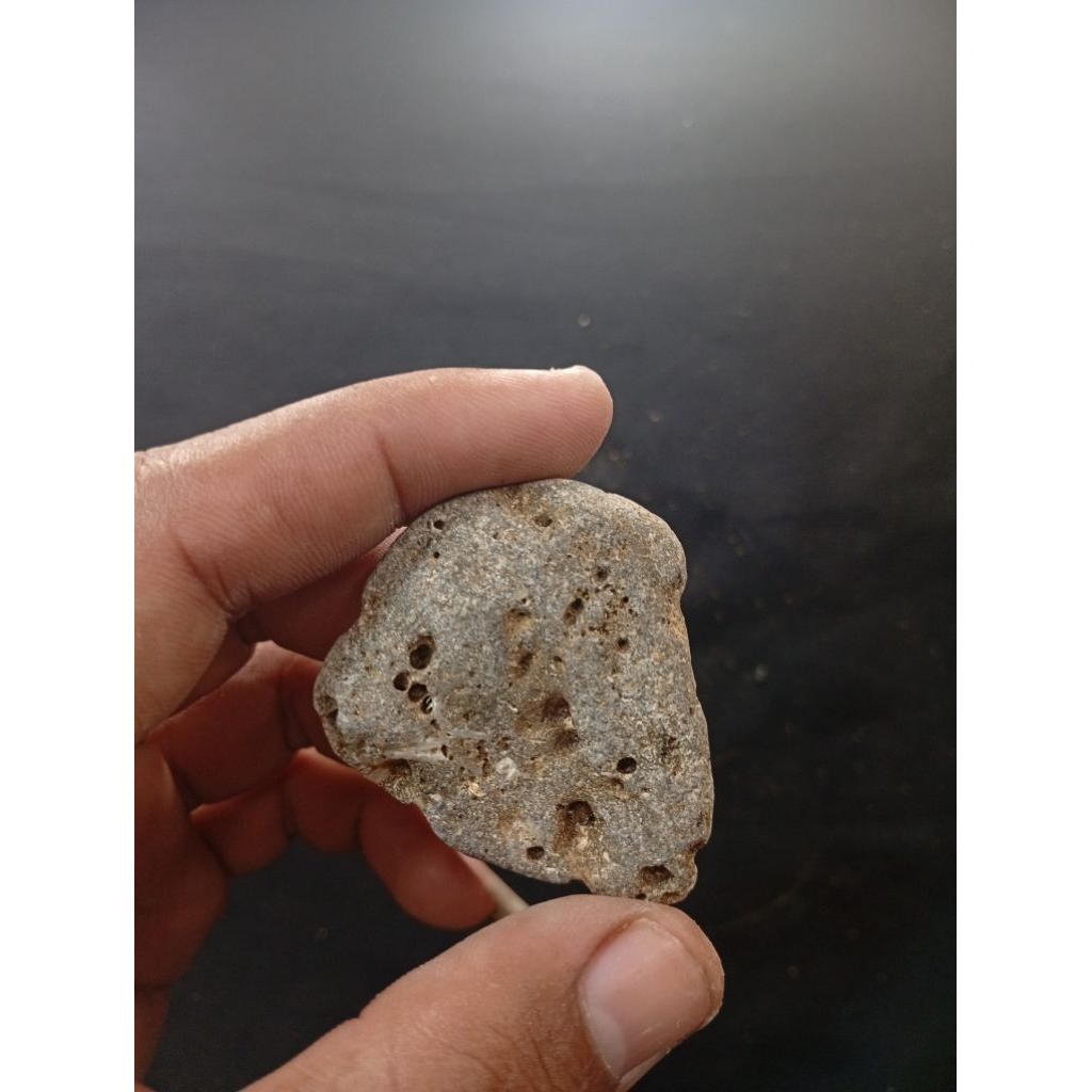 natural temuan alam batu meteor kuno garis petir A36