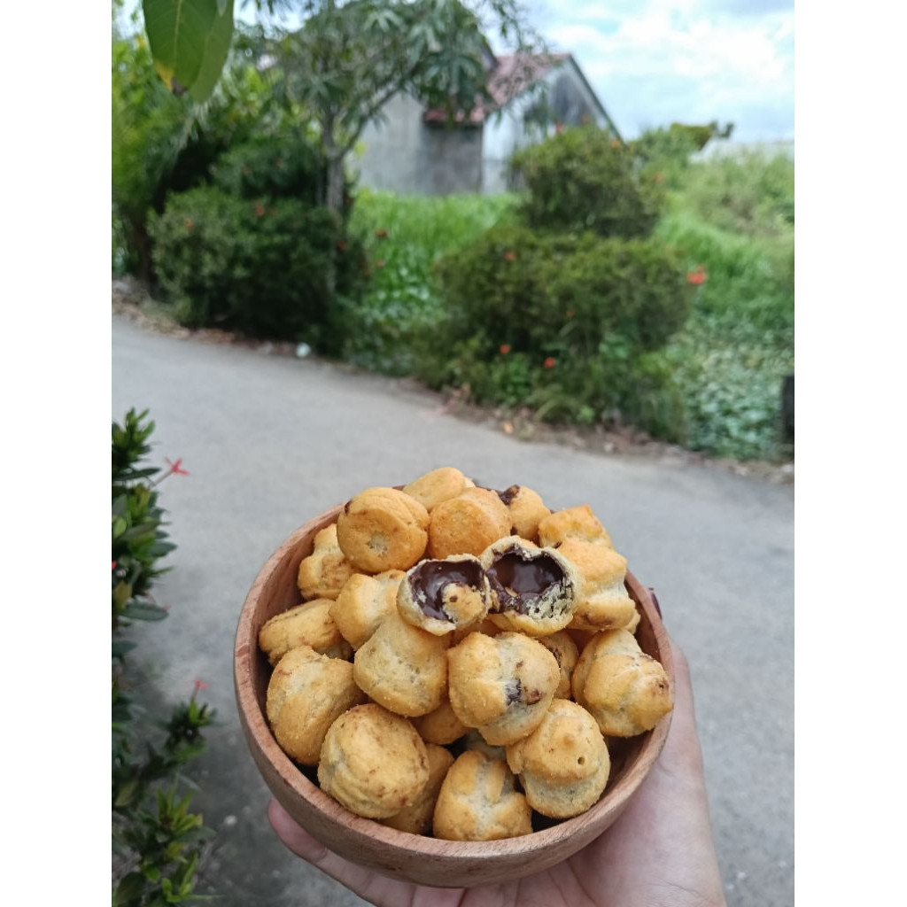 Kue soes kering ARJUNA kemasan