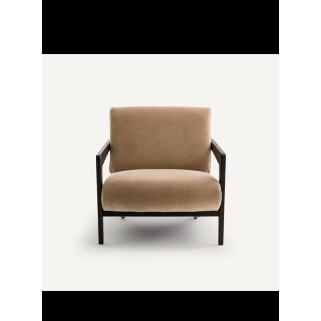 KURSI TAMU JATI MINIMALIS/KURSI SANTAI SOFA SINGLE