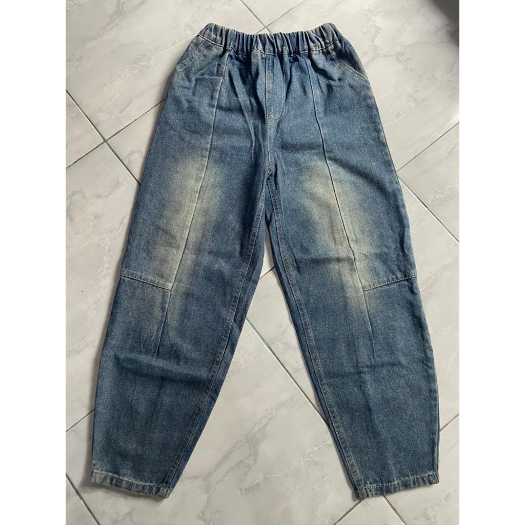 BARREL JEANS RETRO REMAJA SIZE 160