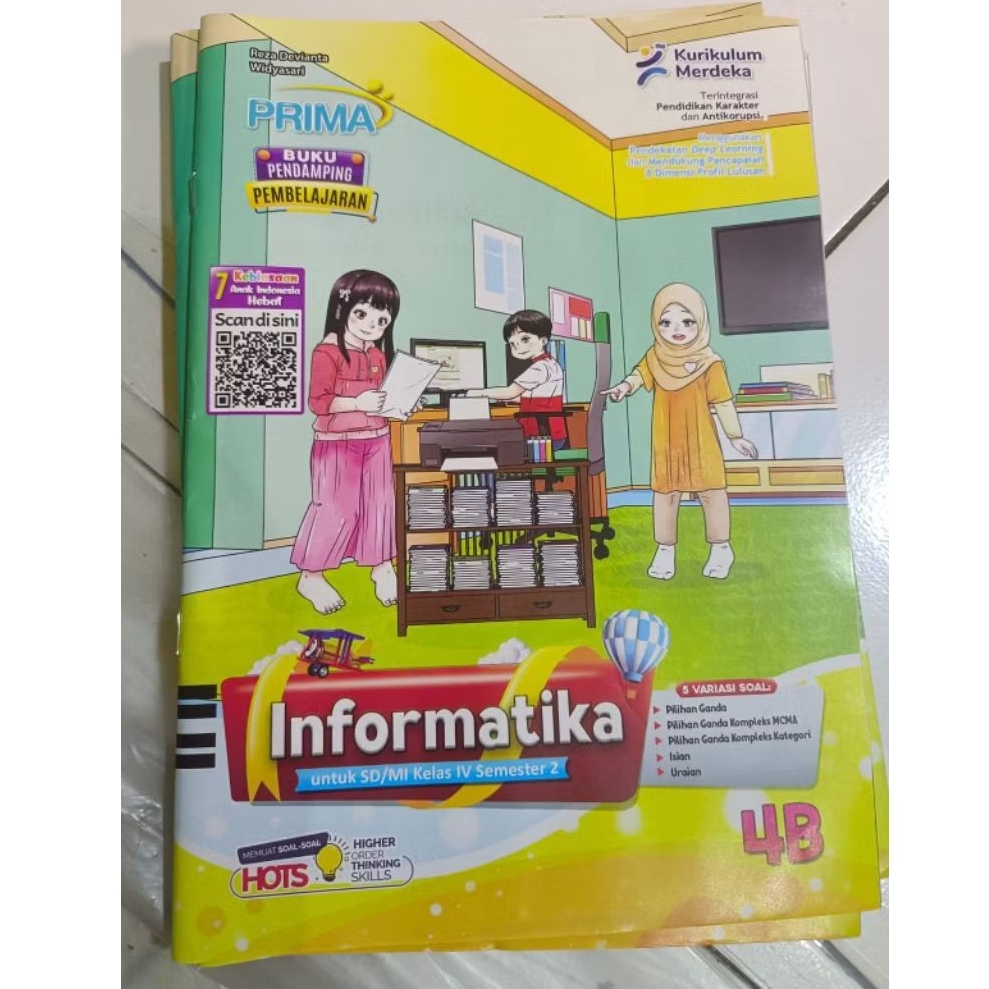 LKS SD/MI INFORMATIKA KELAS 4 SEMESTER 2 KURIKULUM MERDEKA