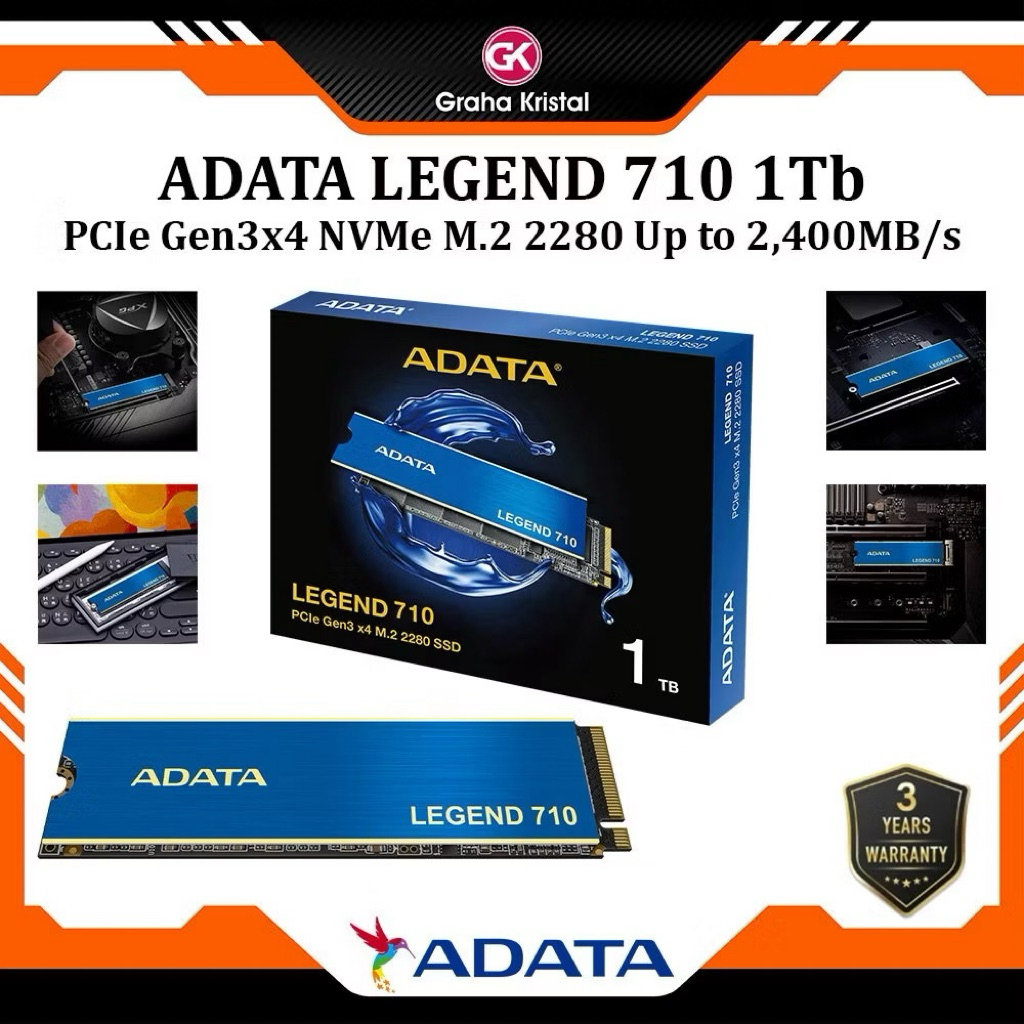 SSD ADATA LEGEND 710 nvme 1 tb