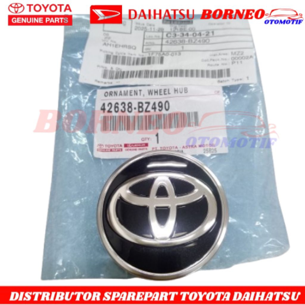 Dop Roda Tutup Velg Avanza/Veloz 2021 Keatas Original 42638-BZ490