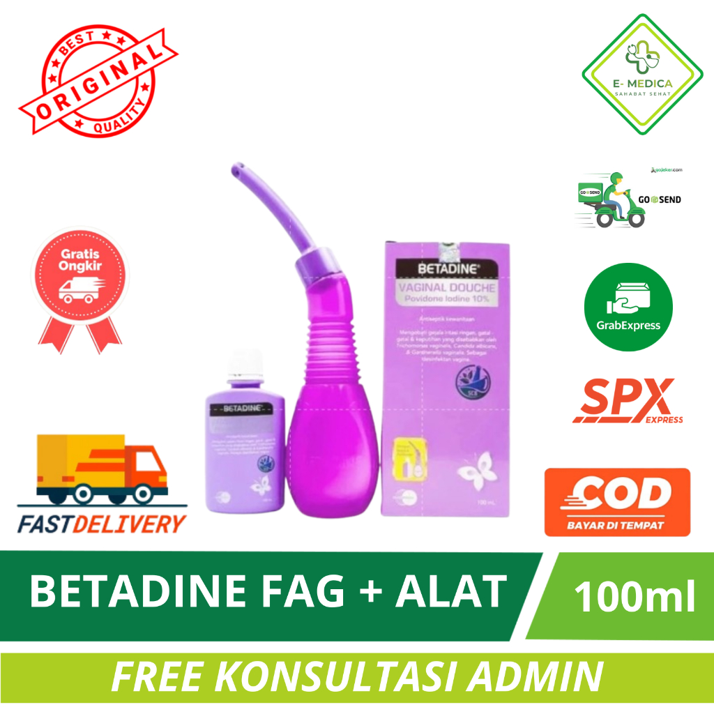 Betadine Feminine Hygiene 100ml Povidone Iodine