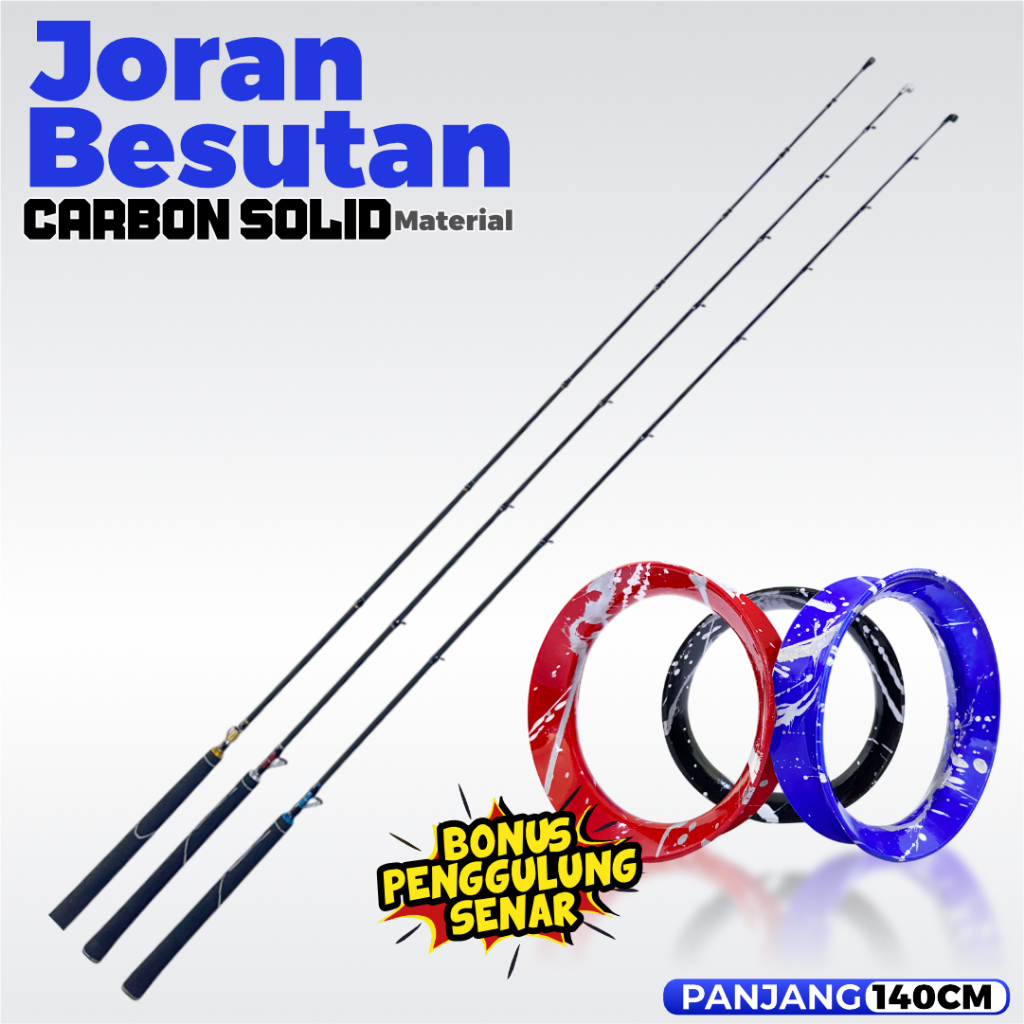 Joran Pancing Carbon Sutet Kolam Besutan