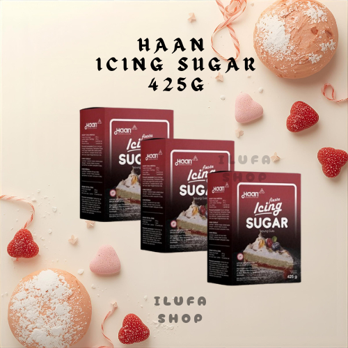HAAN ICING SUGAR - Perfect for Icing Sugar Cookies