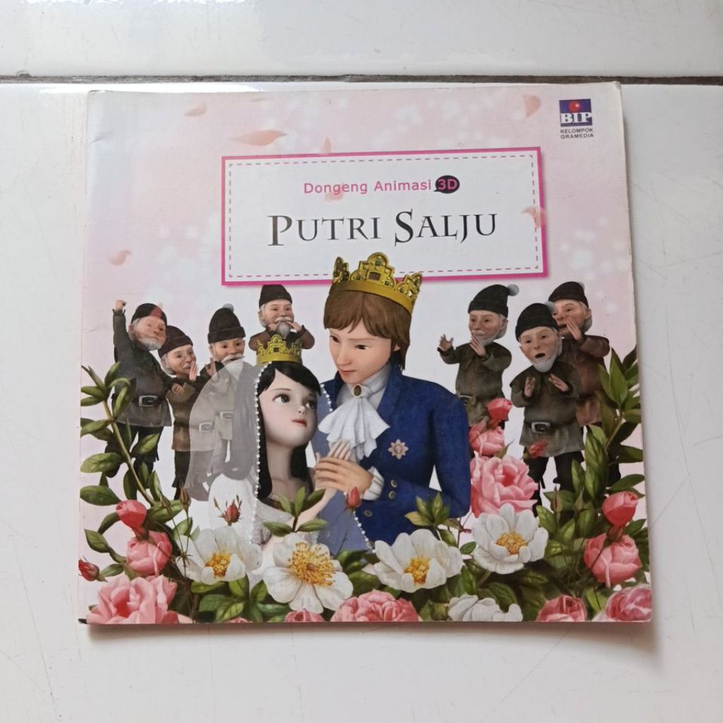 Buku Dongeng Animasi 3D PUTRI SALJU