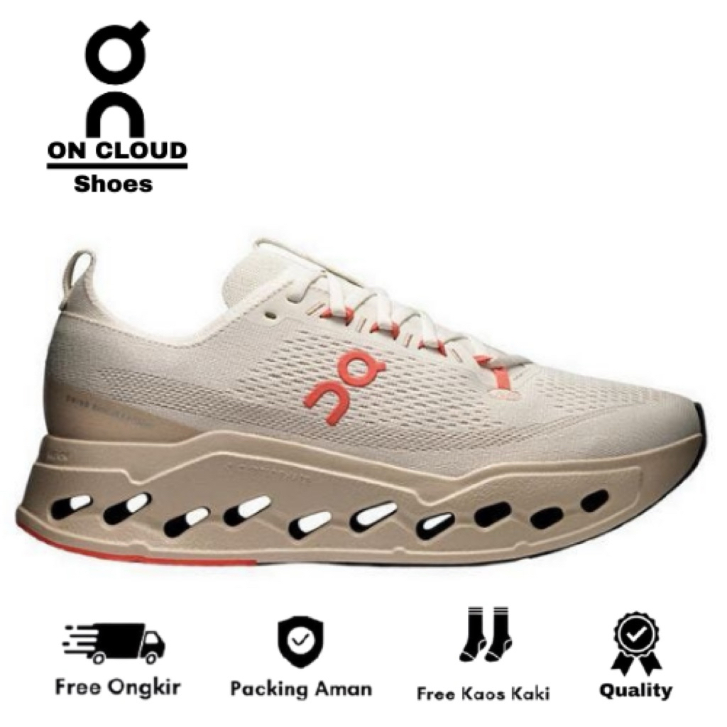 Running Or Trail Run Shoes On Cloud Cloudsurfer Ivory Flame Run Shoes