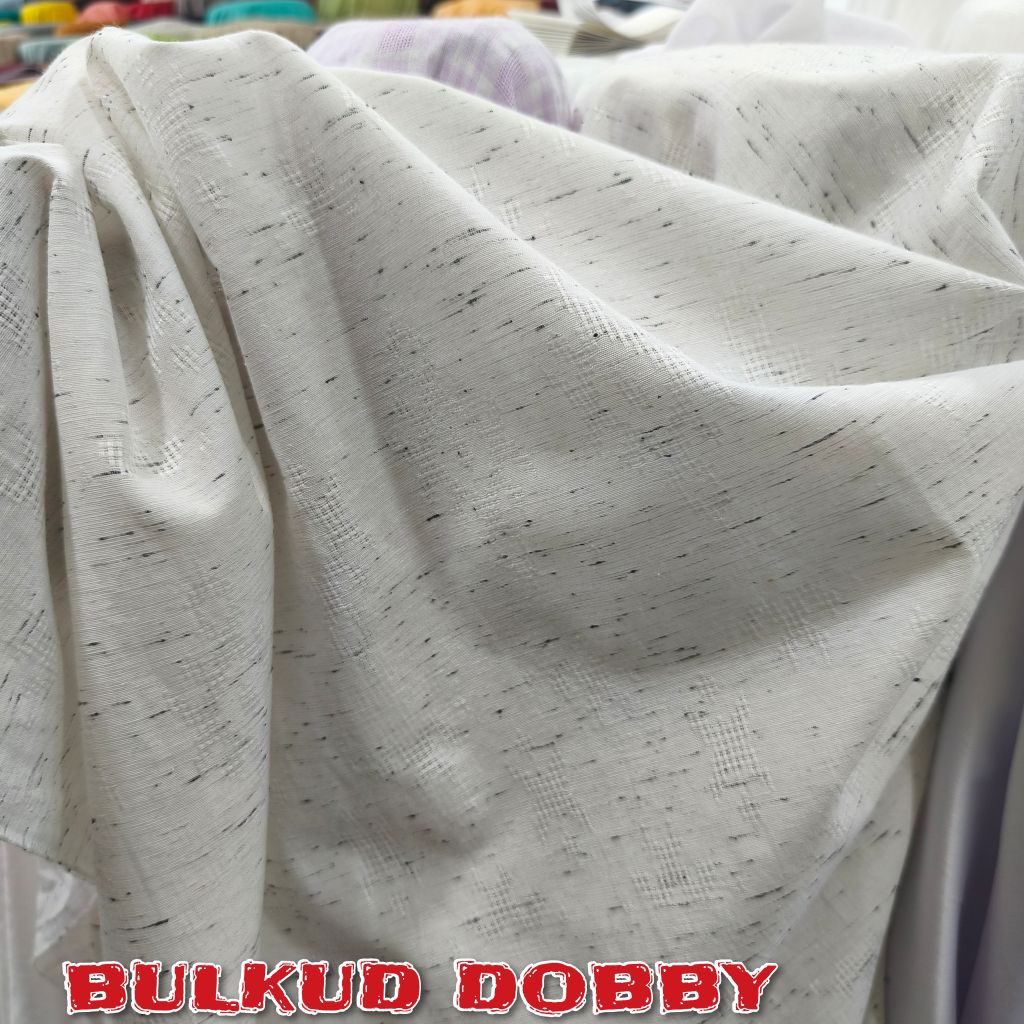 Kain Blukud Dobby/Bahan Kain Blukud Dobby [harga ½ meter]