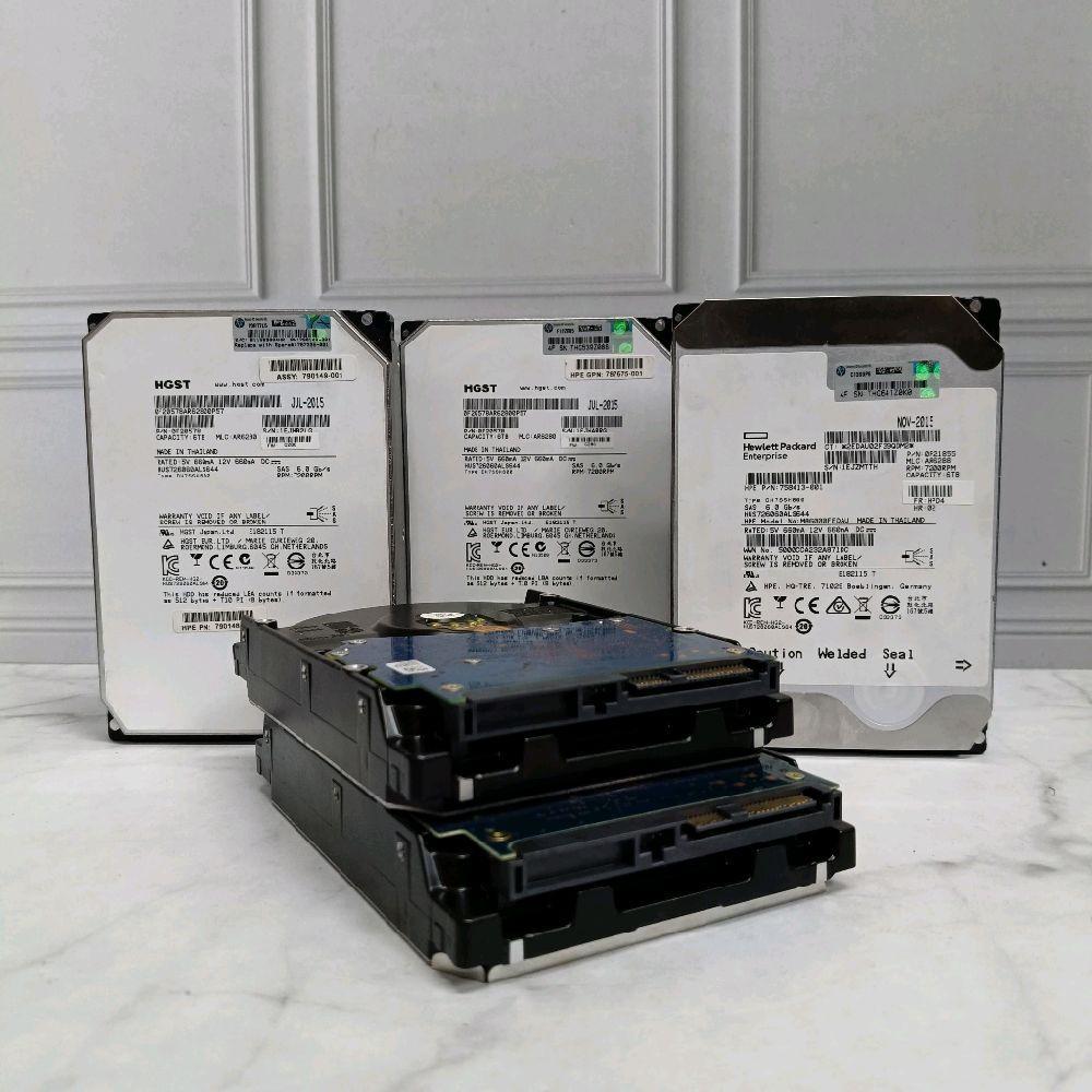 Hardisk server Hgst / Hpe 6Tb Sas  6Gbps 7200Rpm 3.5 inch Bergaransi