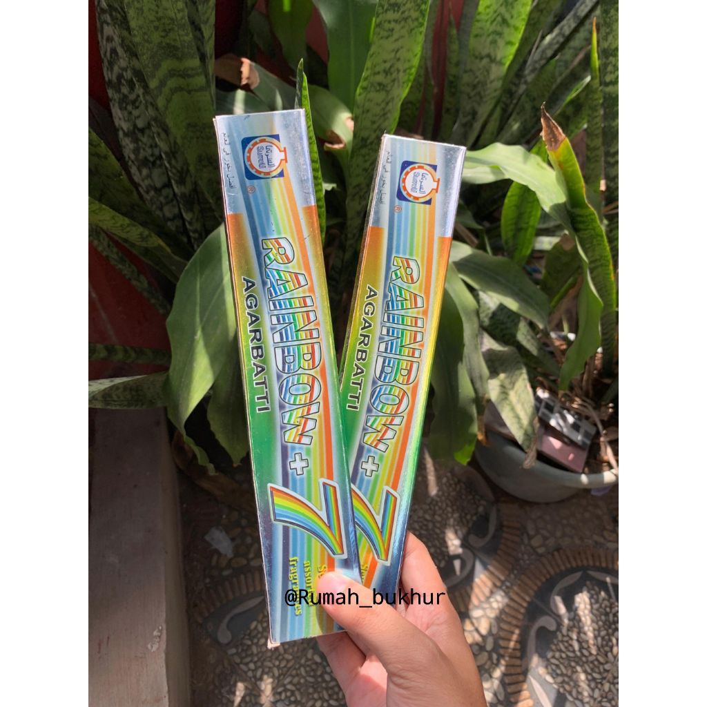 Dupa Lidi Dupa Wangi Arabic RAINBOW Original Surrati