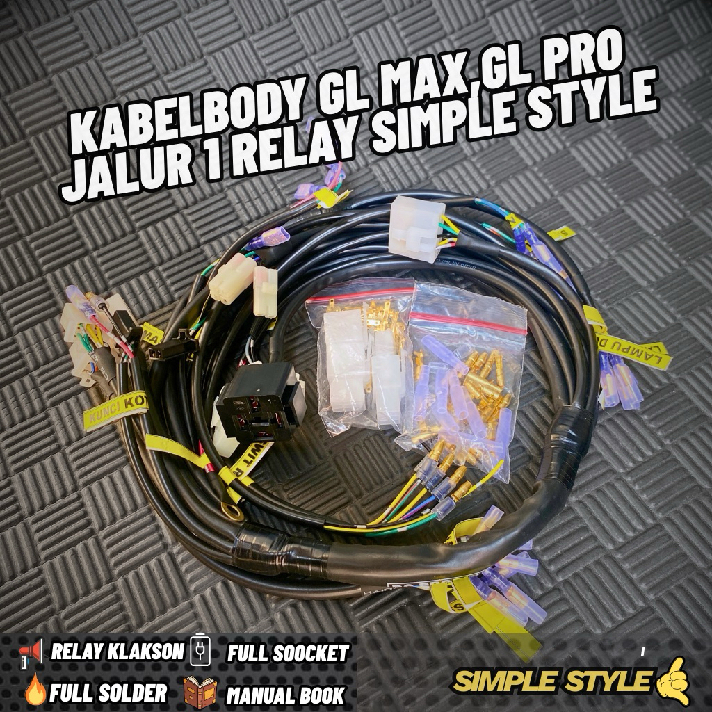 KABEL BODY GL PRO,MAX,SERIES,NEWTEC RINGKES SIMPEL RELAY 1