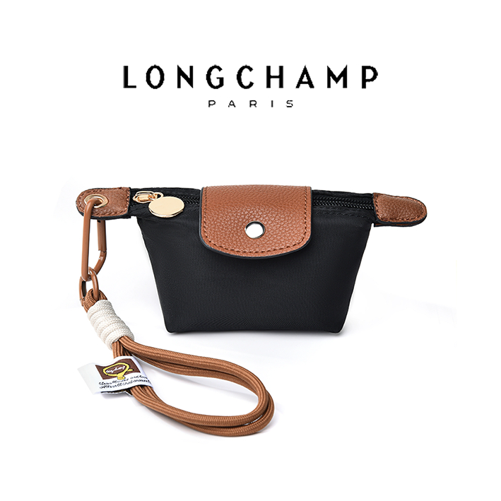 Longchamp Tas Mini Desain French Luxury Terbaru 2025 - Tas Dompet Lipstik Headphone & Kunci