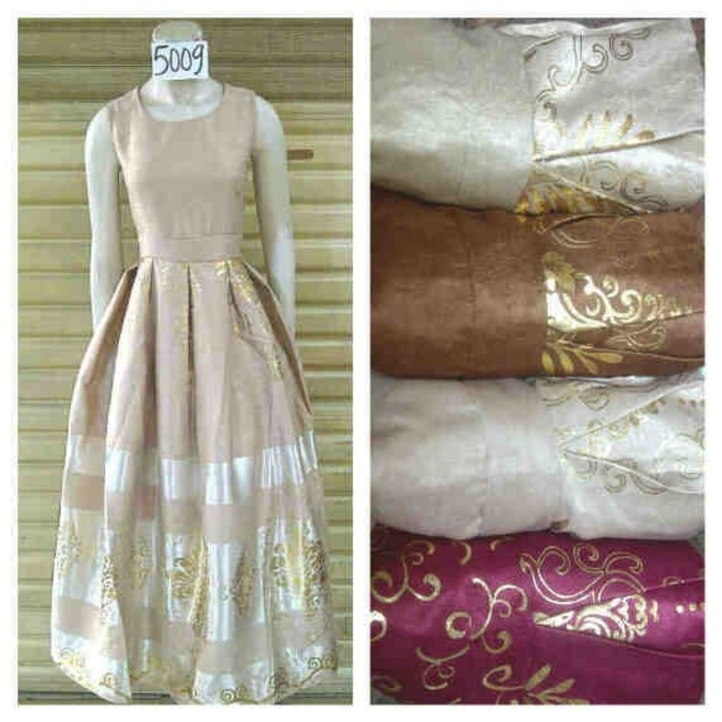 (KODE 5009) Dress Jodha / Dress Kondangan / Dress Hordeng