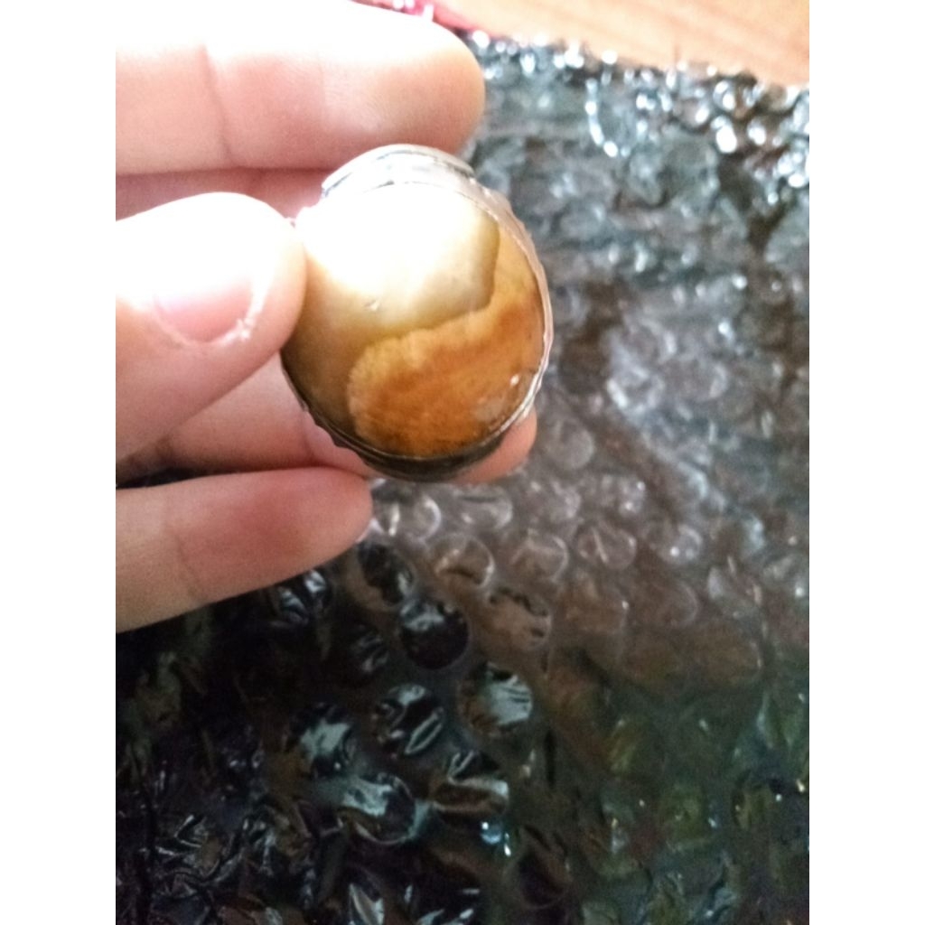 cincin akik yin dan yang