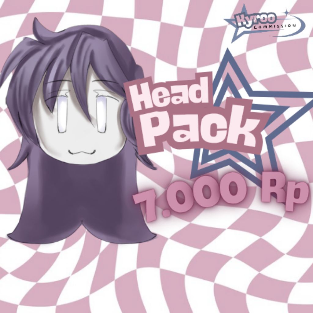COMISSION ART -head icon (READ DESCRIPTION)