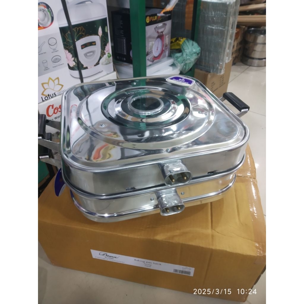 Baking pan BIMA listrik,Wonder pan Bima electrik