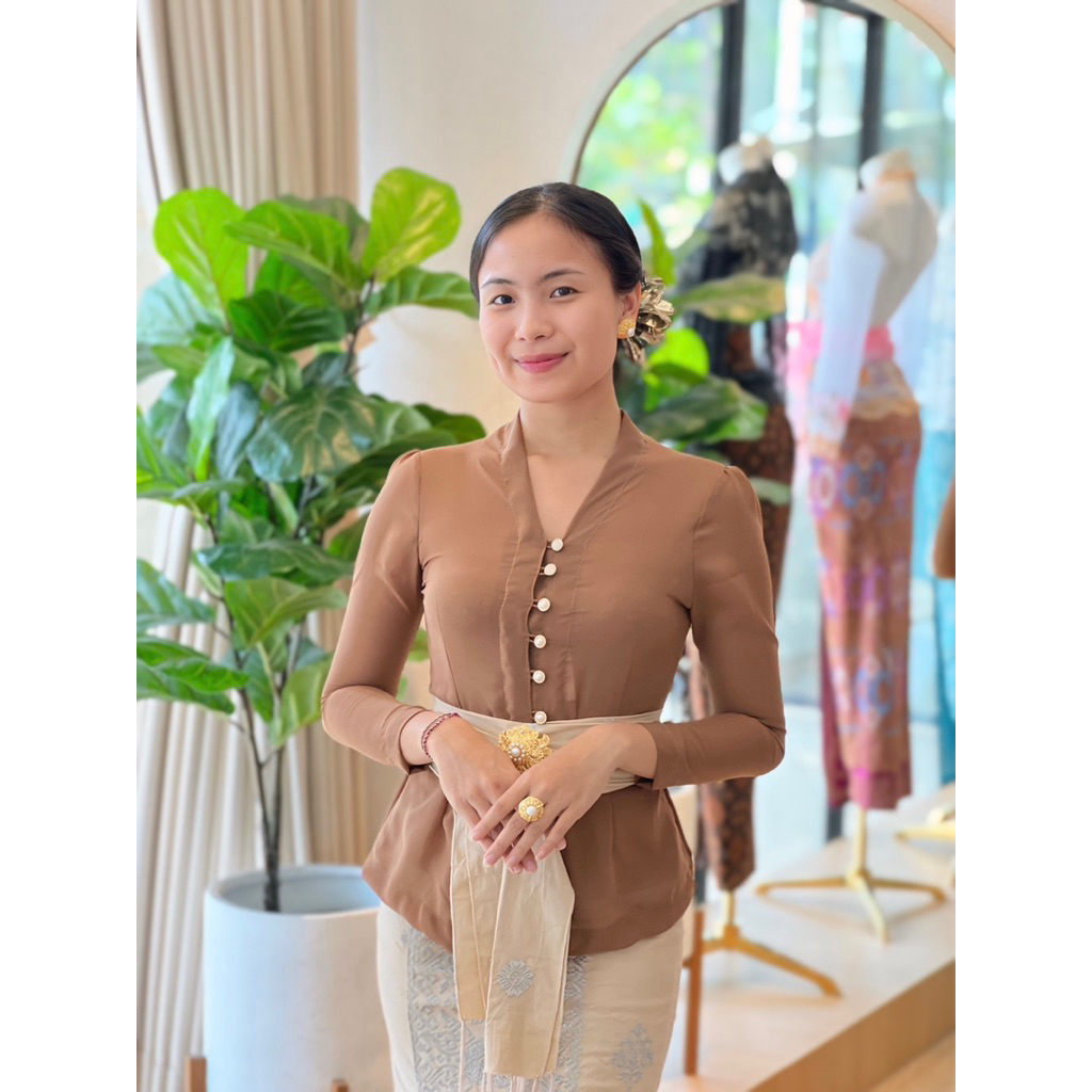 Umah Kebaya Bali | Kebaya Sifon Kancing Mutiara