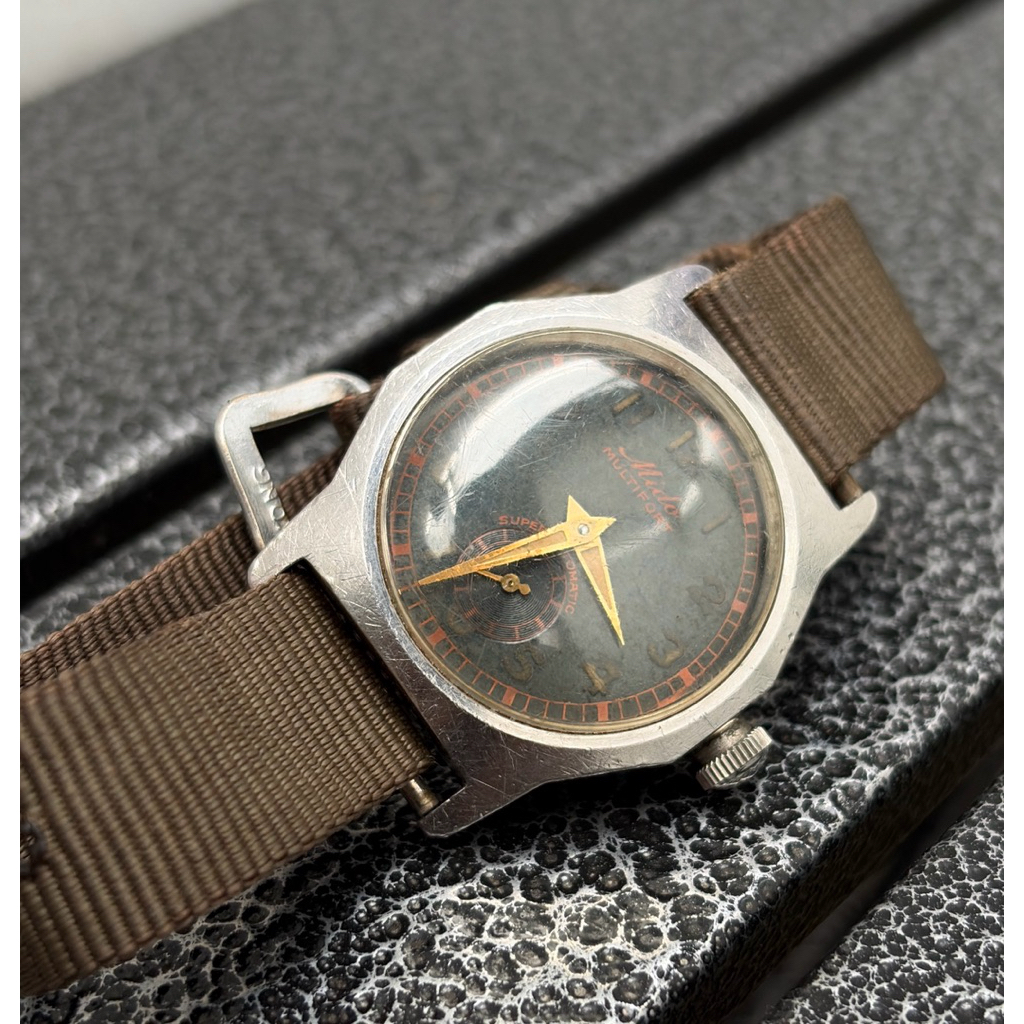 JAM TANGAN MIDO MULTIFORT SUPERAUTOMATIC 1940’s VINTAGE BUMPER ORIGINAL