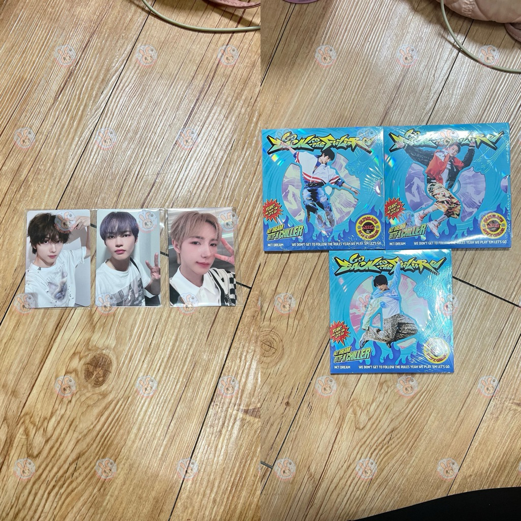 NCT DREAM GO BACK TO THE FUTURE DIGIPACK MARK HAECHAN CHENLE RENJUN PC PHOTOCARD SMSTORE VCE