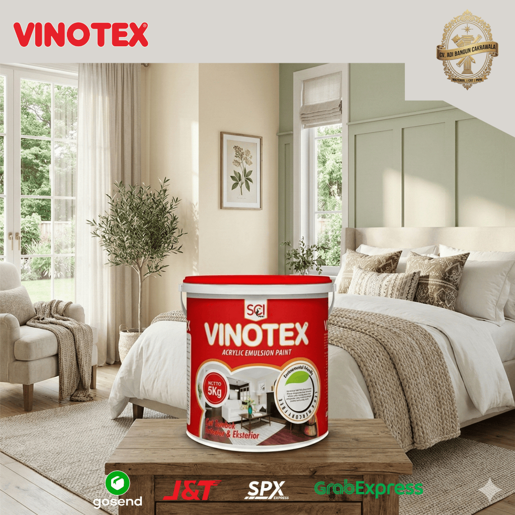 CAT TEMBOK VINOTEX 20KG INTERIOR DAN EKSTERIOR