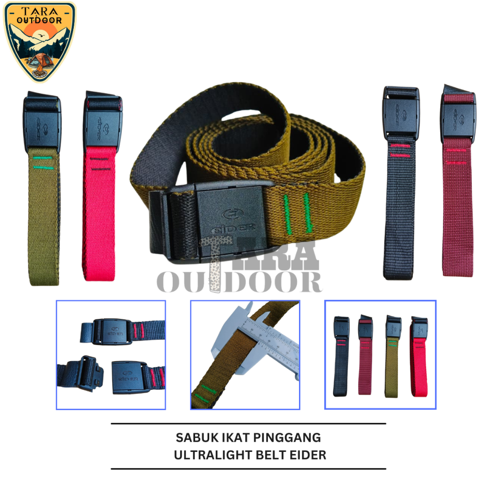 Sabuk Ikat Pinggang Outdoor Ultralight Belt Eider