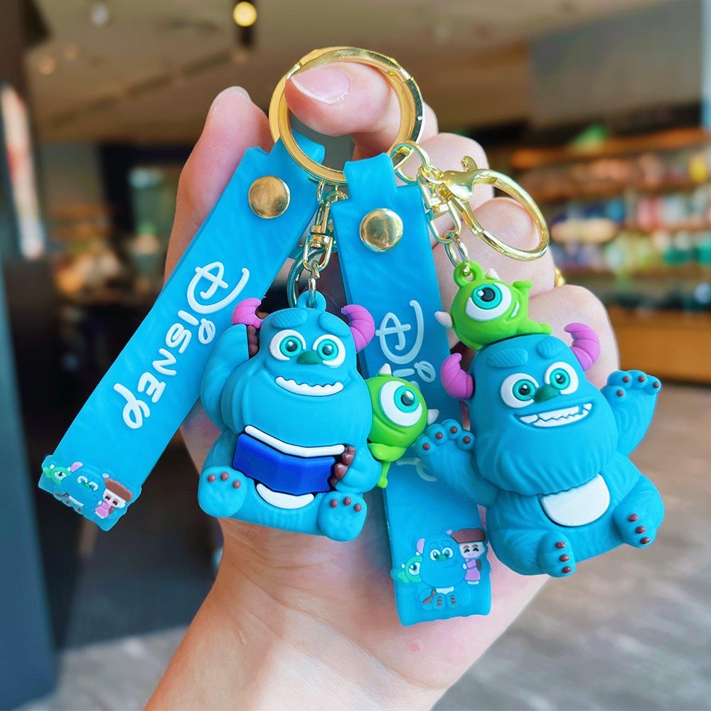 Jlterang Gantungan Kunci Keychain Sulley Monsters Inc