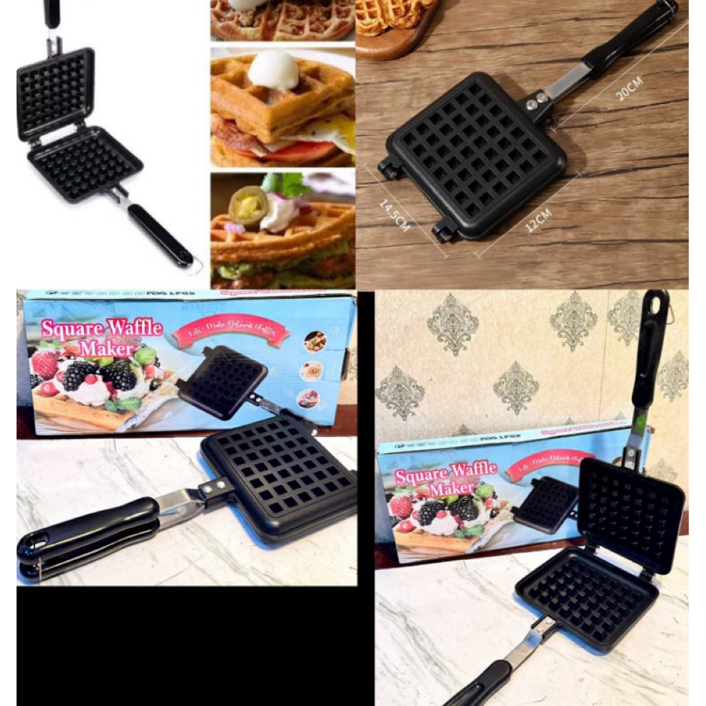 Waffle Maker Cetakan Waffle - Cetakan Croffle High Quality